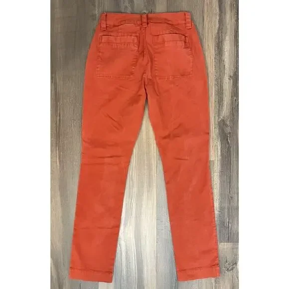 Cabi Explorer Pant Women’s Size 6 In Copper Burnt Orange Style #4138 - Picture 2 of 5